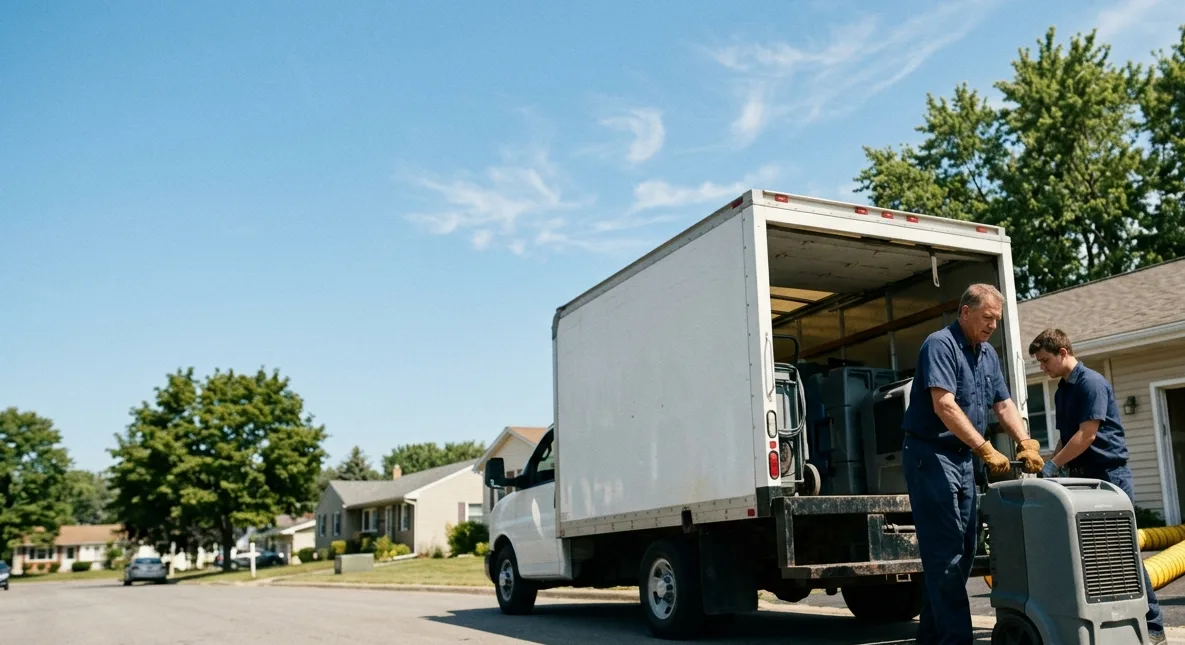 Water Damage Cleanup in Spring Grove, IL near me